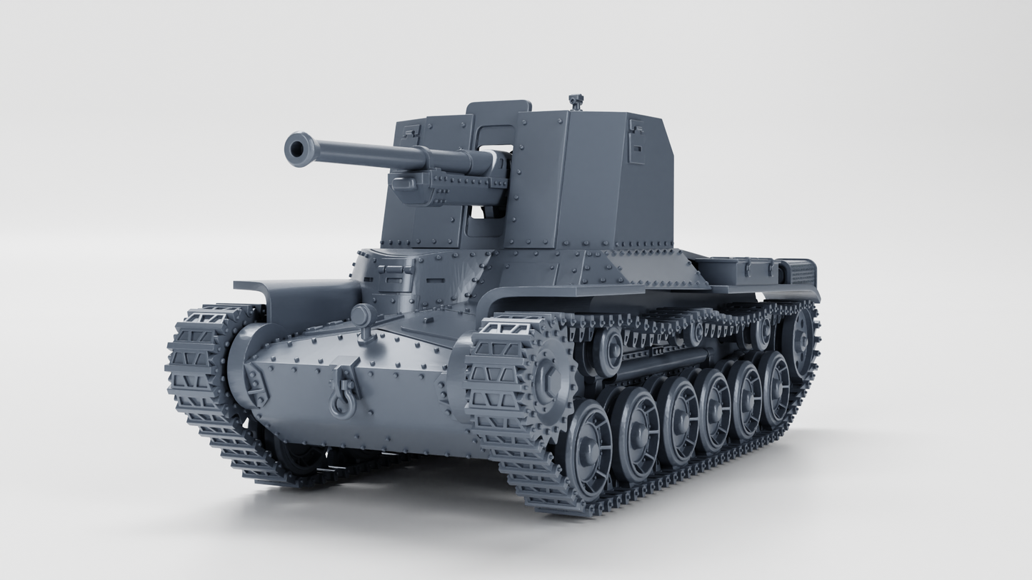 Type 1 Ho-Ni SPG by Wargame3D