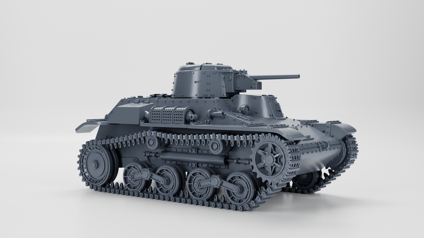 Type 97 Te-Ke Tankette  by Wargame3D