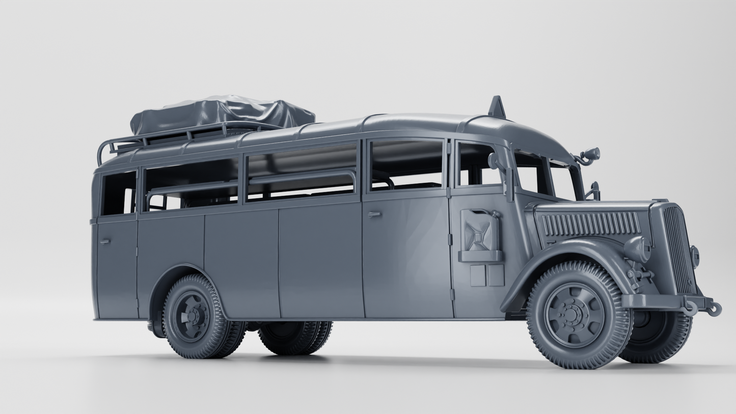 Opel Blitz Omnibus ton by Wargame3D