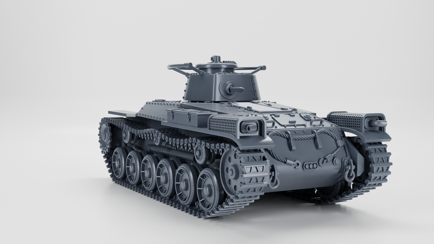 Type 97 Shi-Ki Command Tank by Wargame3D