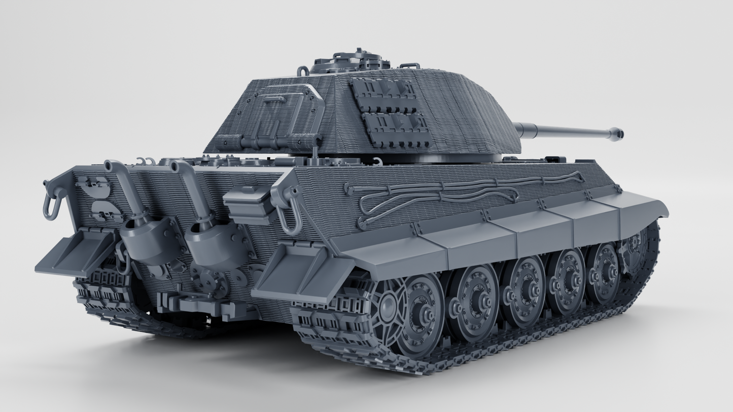 Tiger II Ausf.B Zimmerit by Wargame3D (Copy)