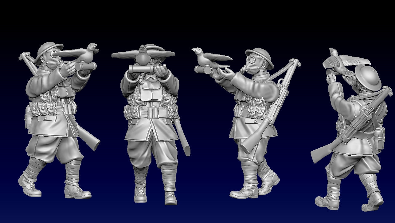 Great War Pidgeon Keeper by Weird Armies Reign