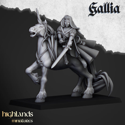Gallia Damsel #1 by Highlands Miniatures