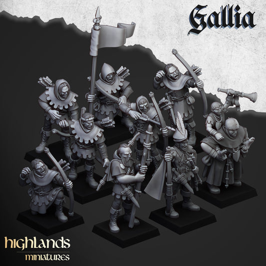 Sherwood Archers by Highlands Miniatures