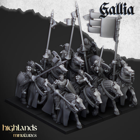 Young Knights of Gallia by Highlands Miniatures