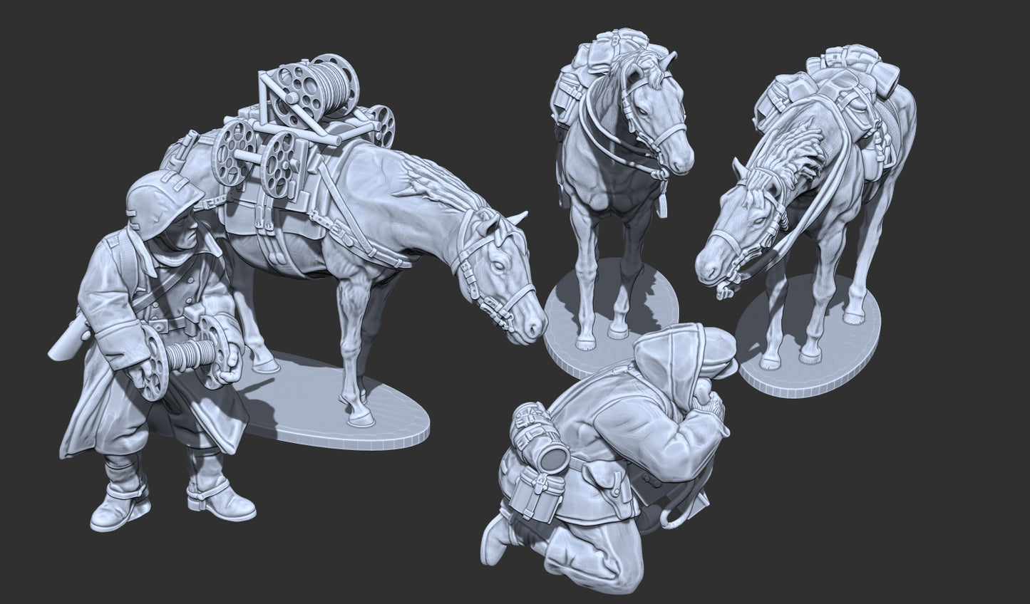 feldsprecher team by Just Some Miniatures