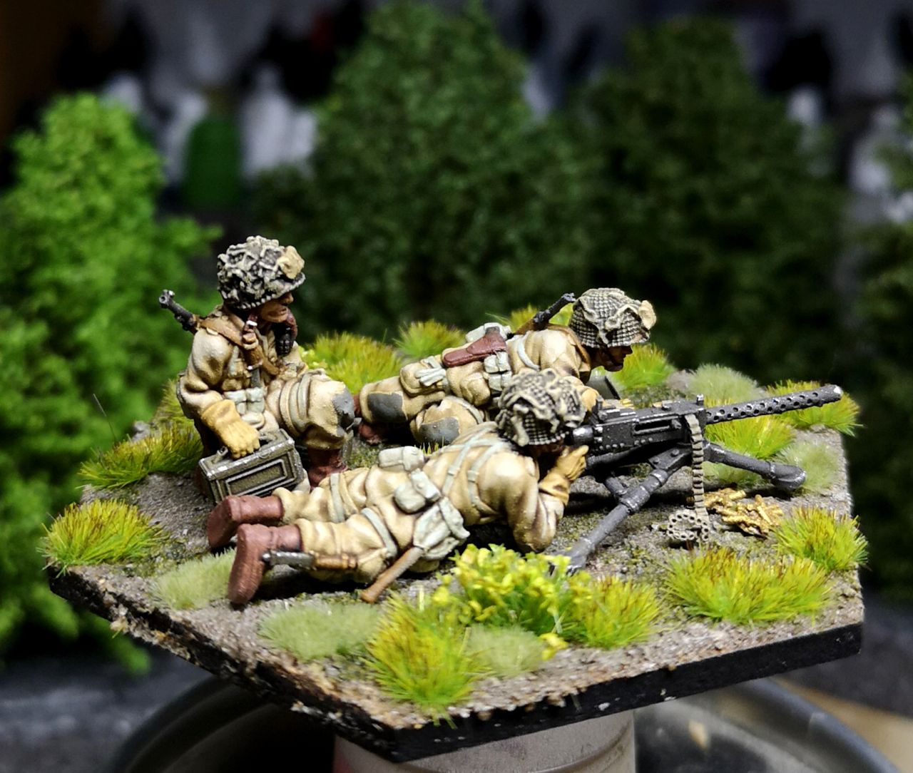 US Army Airborne MMG M1919 Team by Colonel Muller