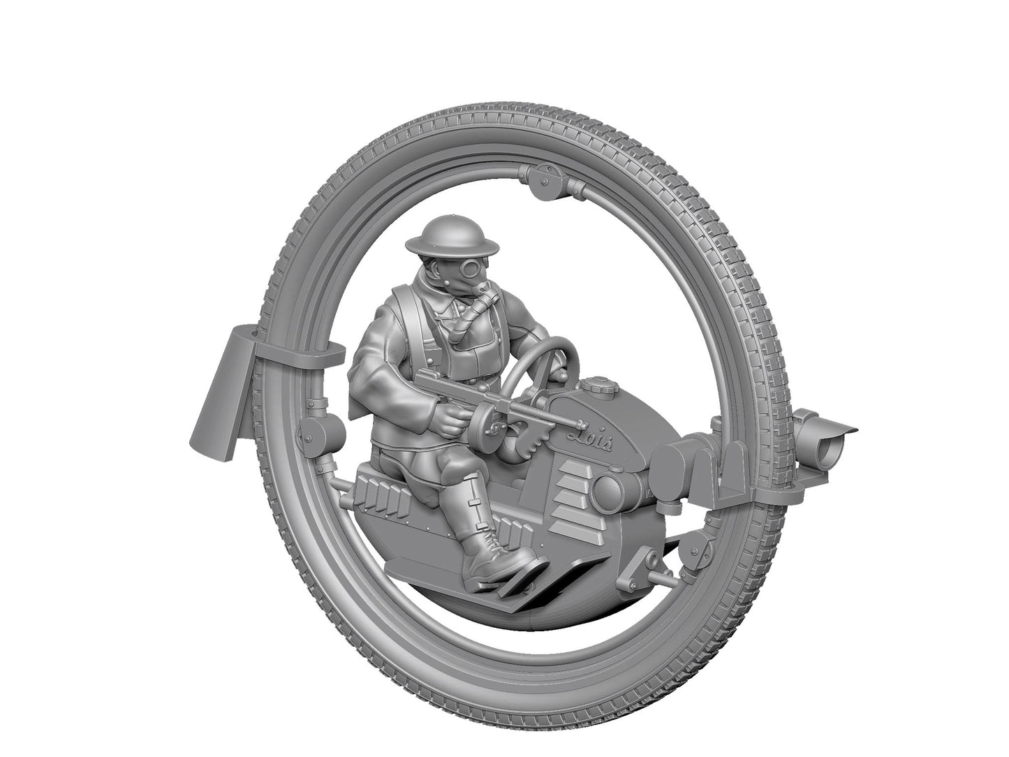 Great War Trench Monowheel Cavalry 2 by Weird Armies Reign