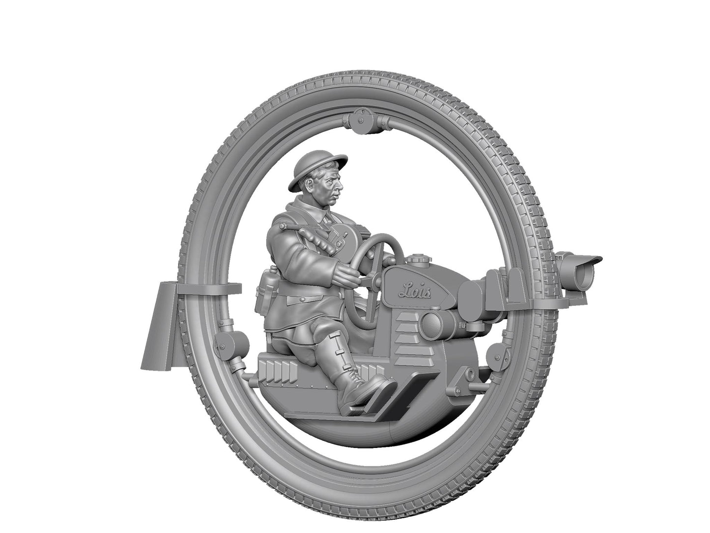 Great War Trench Monowheel Cavalry 4 by Weird Armies Reign