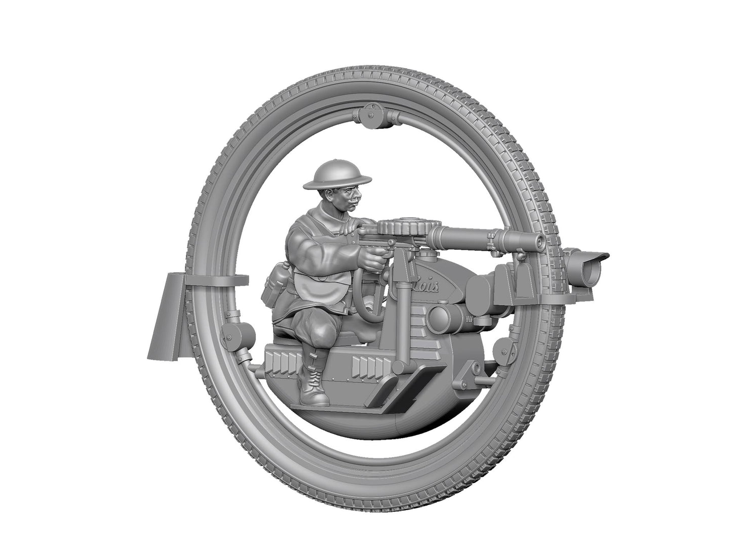 Great War Trench Monowheel Cavalry 5 by Weird Armies Reign