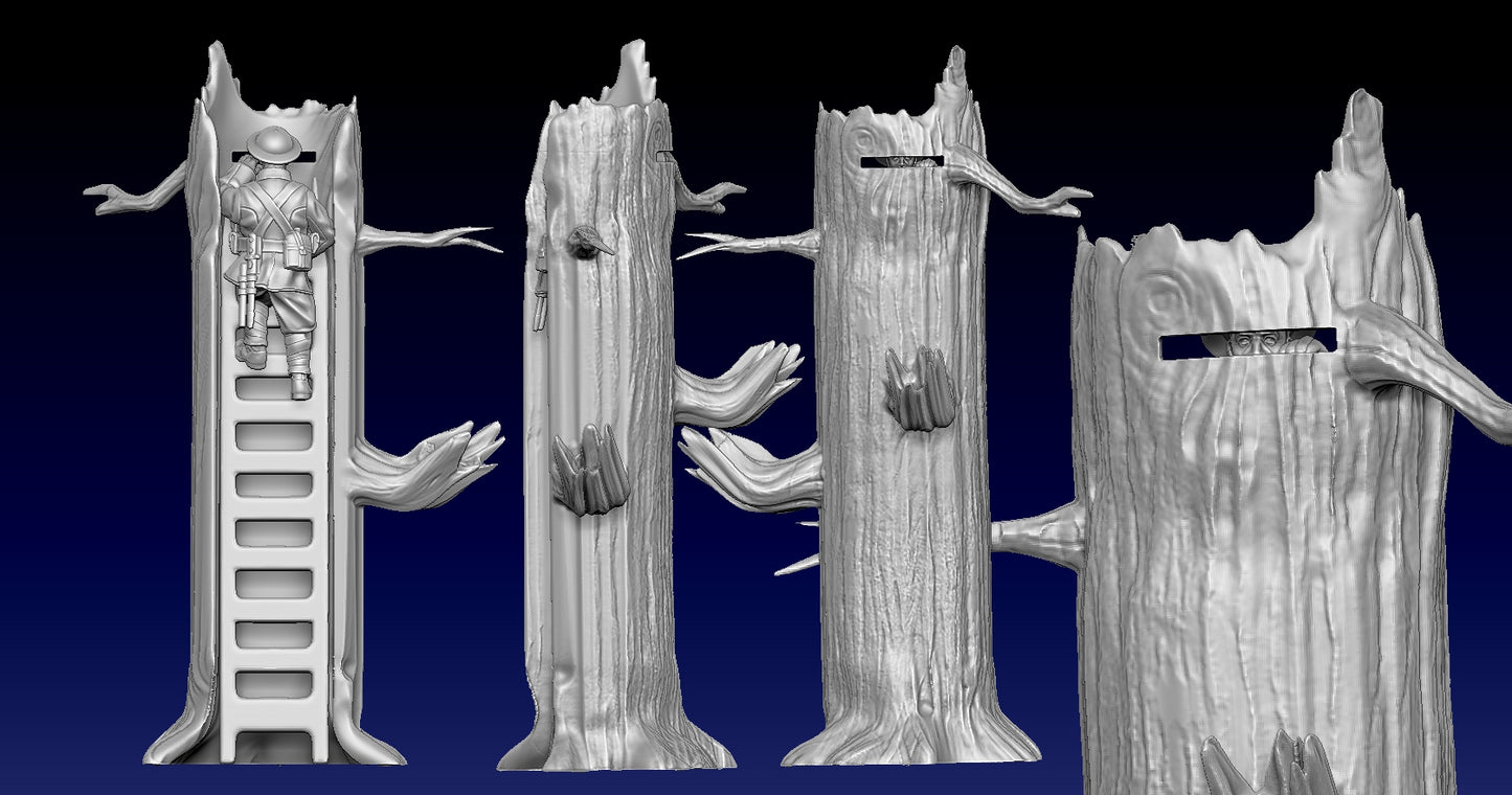 Great War Trench Fake Tree Observation Post 3 by Weird Armies Reign