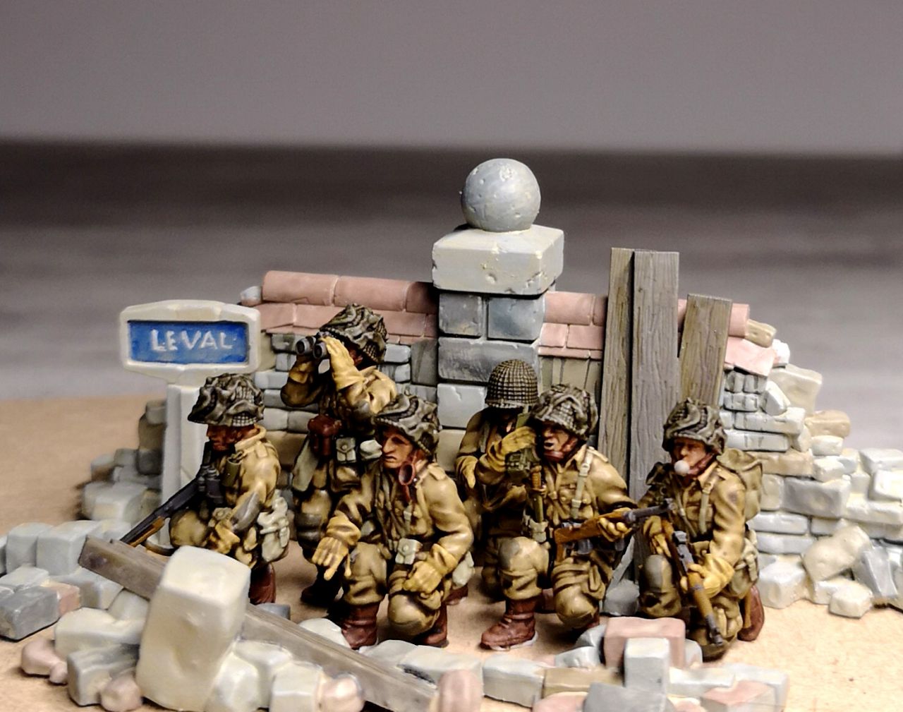 US Army Airborne HQ Group by Colonel Muller