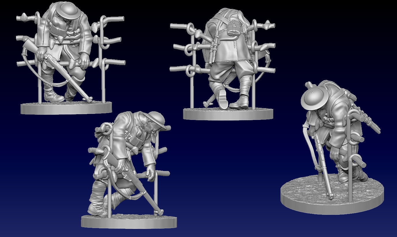 Great War Trench Infantry Casualty 3 by Weird Armies Reign