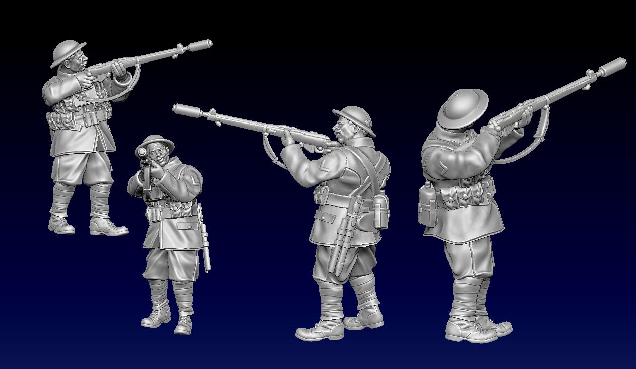 Great War Trench Grenade Launcher Infantry by Weird Armies Reign