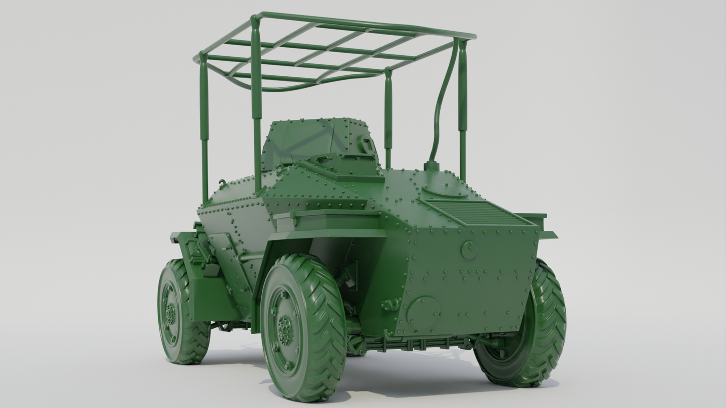 40M Csaba Armored Car (Command Variant) by Wargame3D