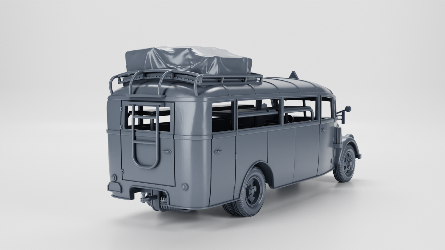 Opel Blitz Omnibus ton by Wargame3D