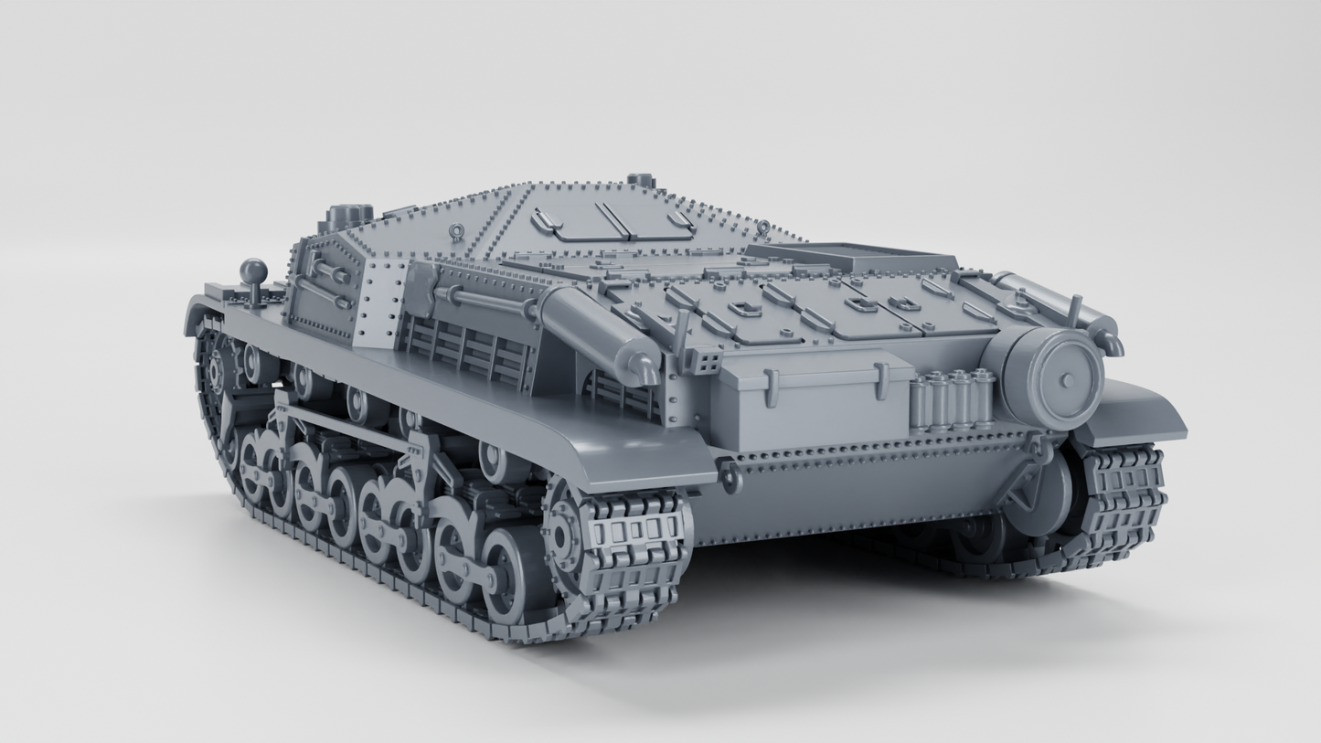 43M Zrinyi Assault Gun by Wargame3D