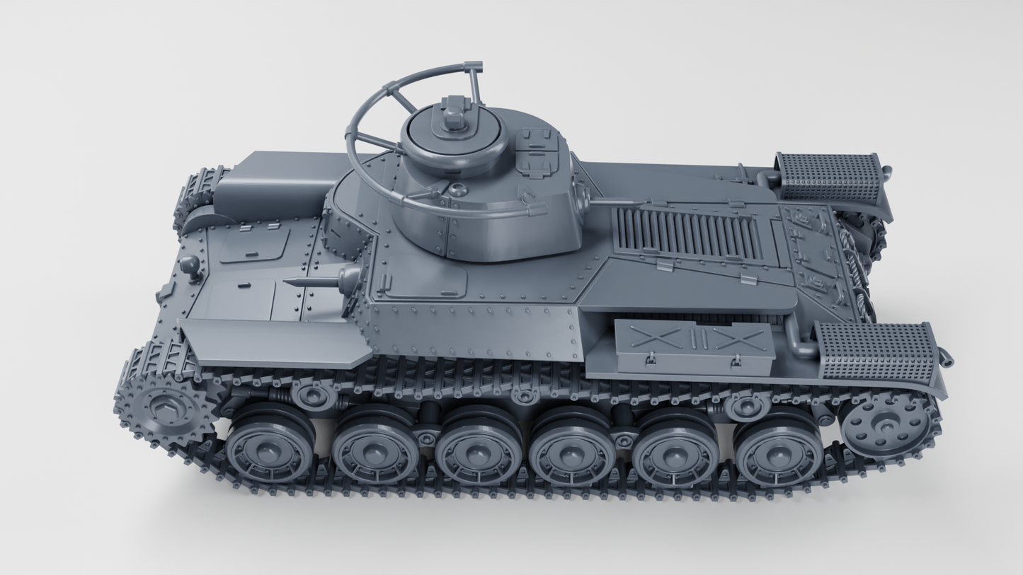 Type 97 Shi-Ki Command Tank by Wargame3D