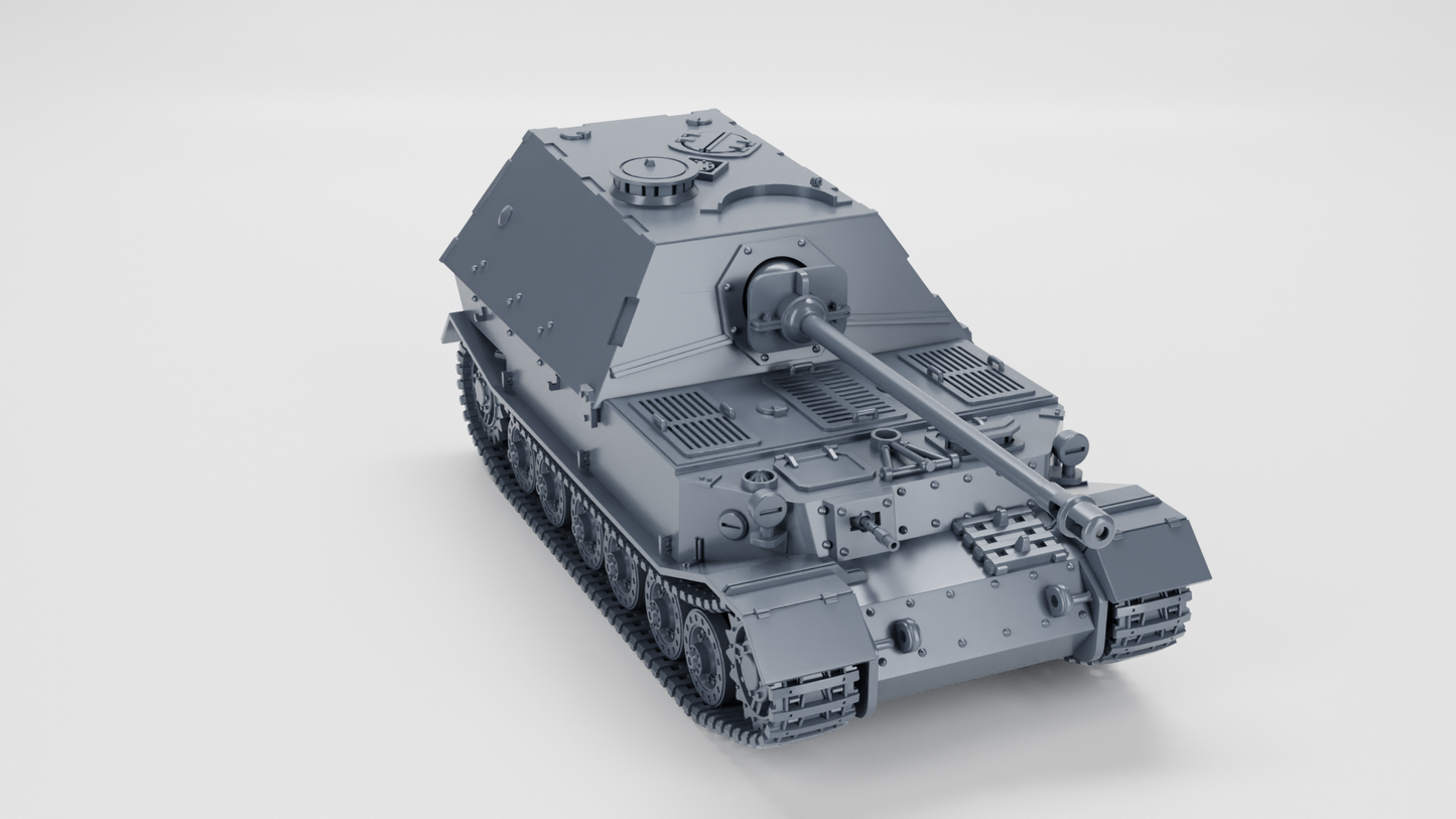 Elefant Panzerjager Tiger (P) Pak 43 (8.8cm) by Wargame3D