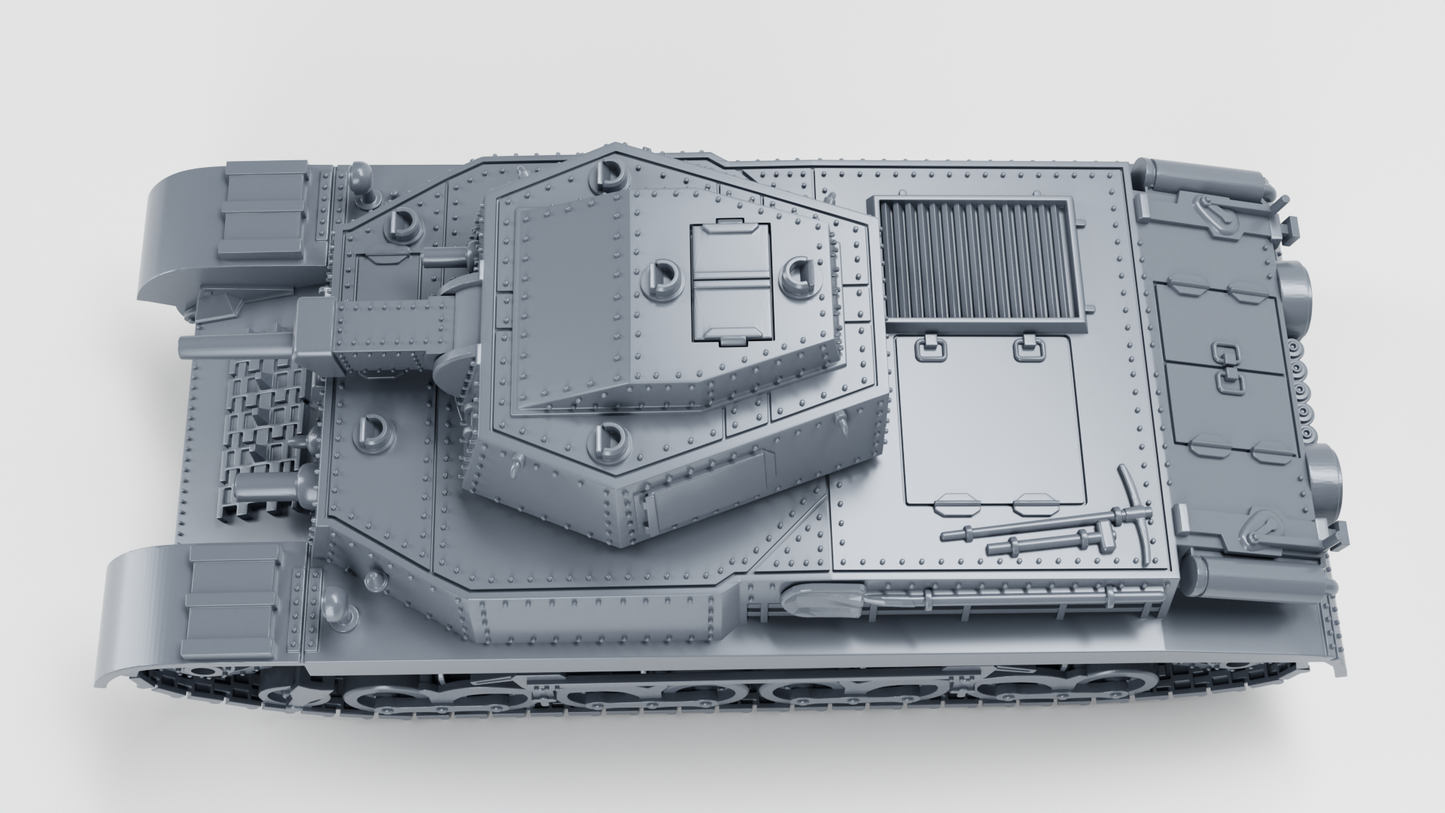 41M Turan II Tank by Wargame3D