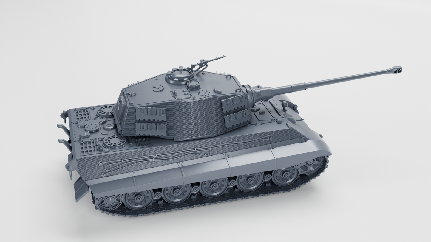 Tiger II Ausf.B Zimmerit by Wargame3D (Copy)