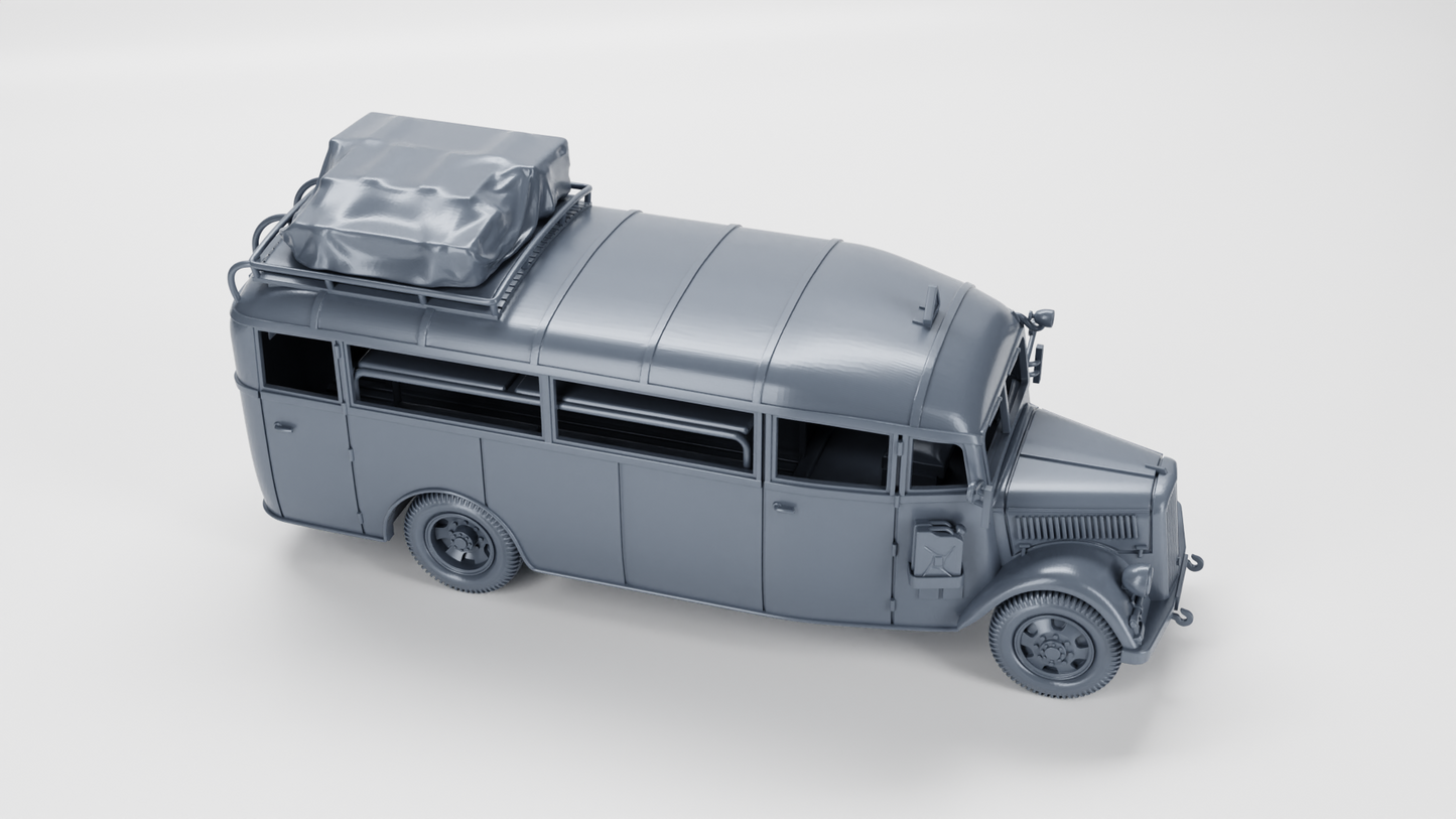 Opel Blitz Omnibus ton by Wargame3D