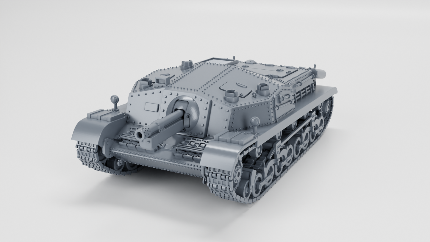 43M Zrinyi Assault Gun by Wargame3D