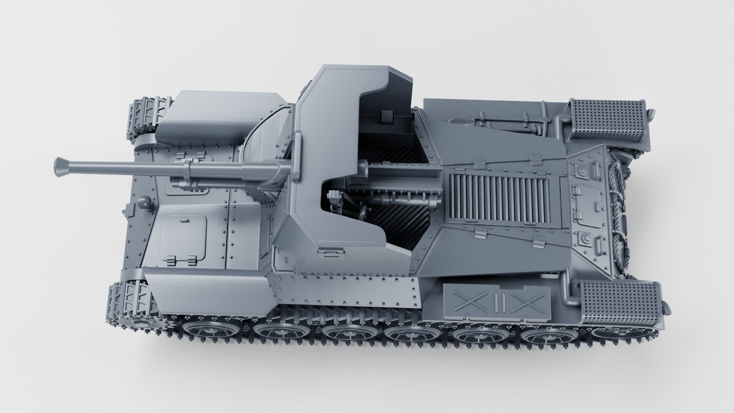 Type 1 Ho-Ni SPG by Wargame3D