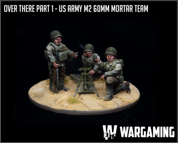 US Army 60mm Mortar Team by W3 Wargaming Miniatures