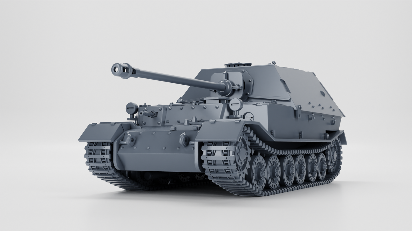 Elefant Panzerjager Tiger (P) Pak 43 (8.8cm) by Wargame3D