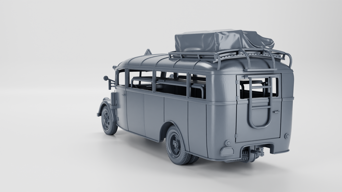 Opel Blitz Omnibus ton by Wargame3D