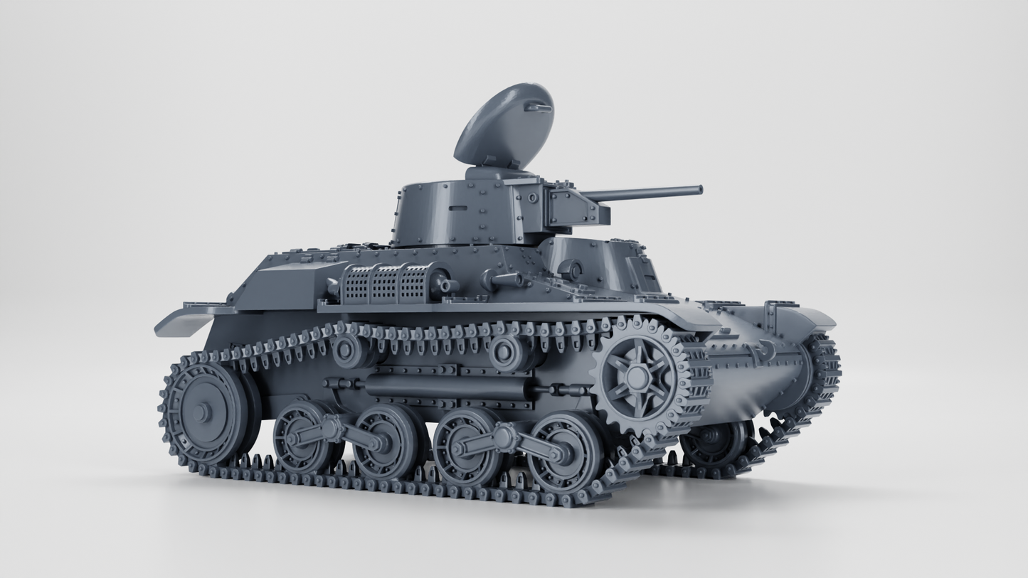 Type 97 Te-Ke Tankette  by Wargame3D