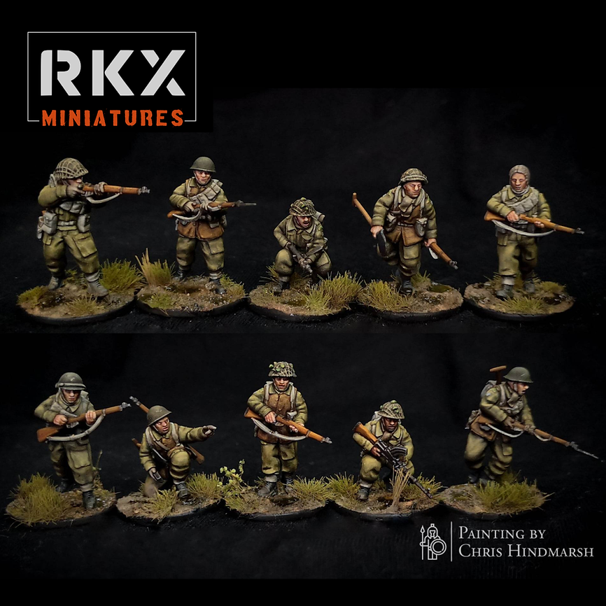 Canadian Reinforced Platoon Deal by RKX Miniatures