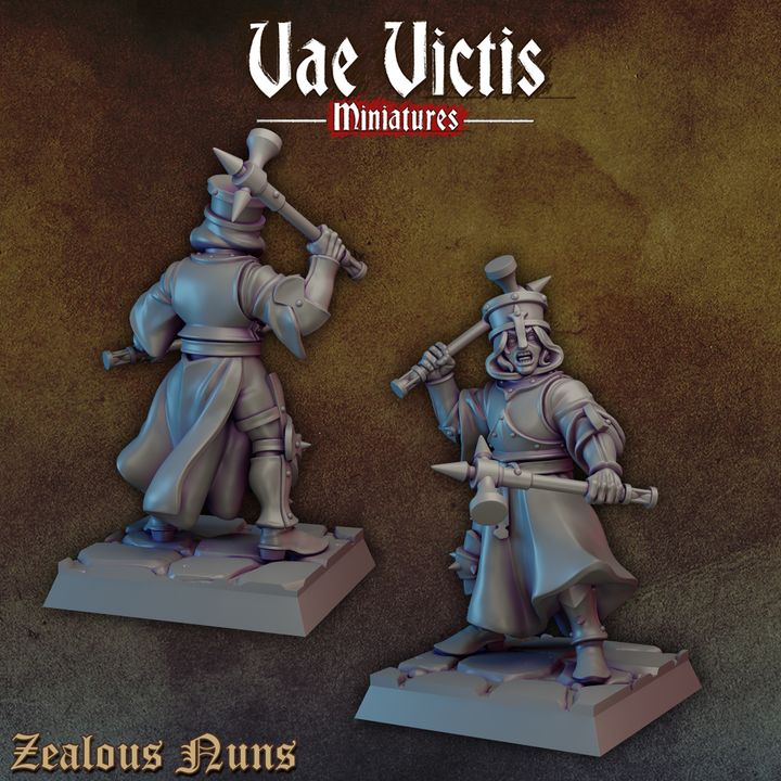 Zealous nuns 1 by Vae Victis Miniatures