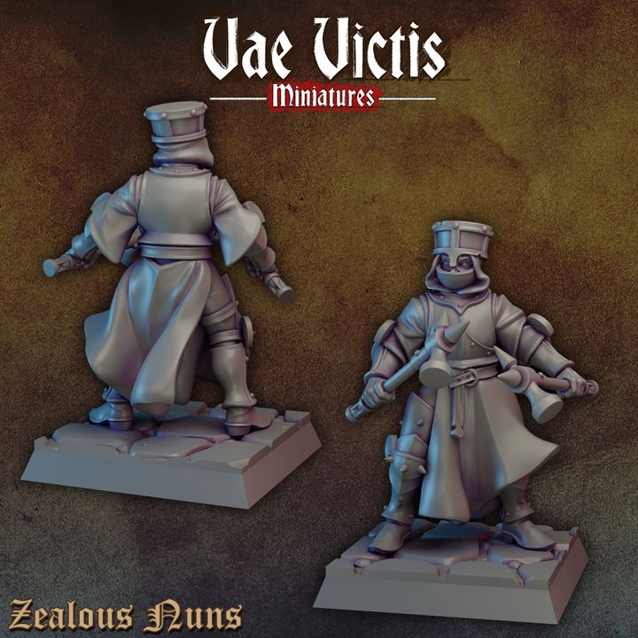 Zealous nuns 1 by Vae Victis Miniatures