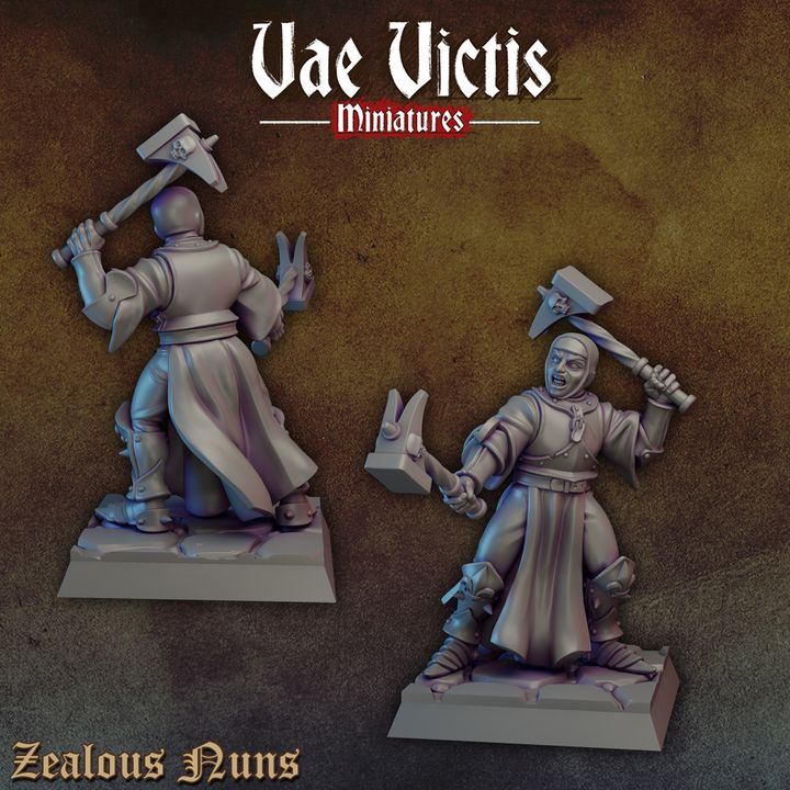 Zealous nuns 1 by Vae Victis Miniatures