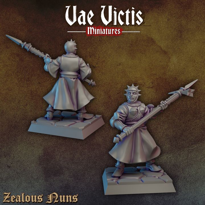 Zealous nuns 1 by Vae Victis Miniatures