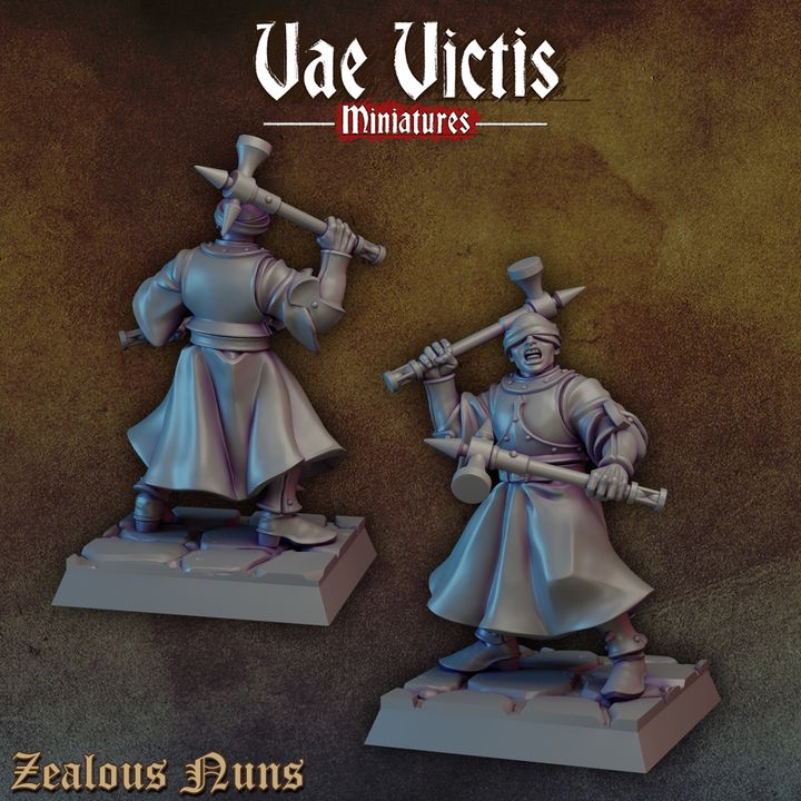 Zealous nuns 1 by Vae Victis Miniatures
