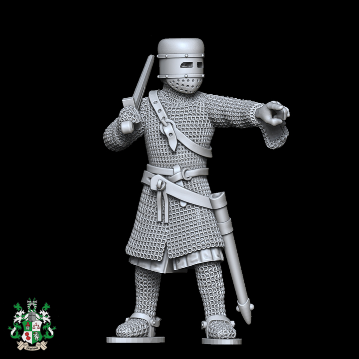 12-13th Century Frankish Crusaders by Styriwar