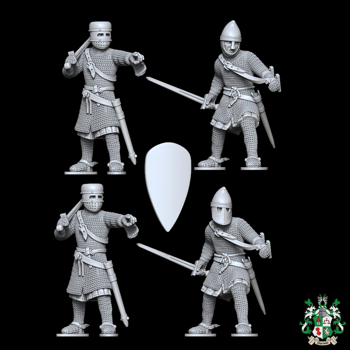 12-13th Century Frankish Crusaders by Styriwar