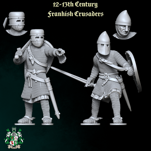12-13th Century Frankish Crusaders by Styriwar