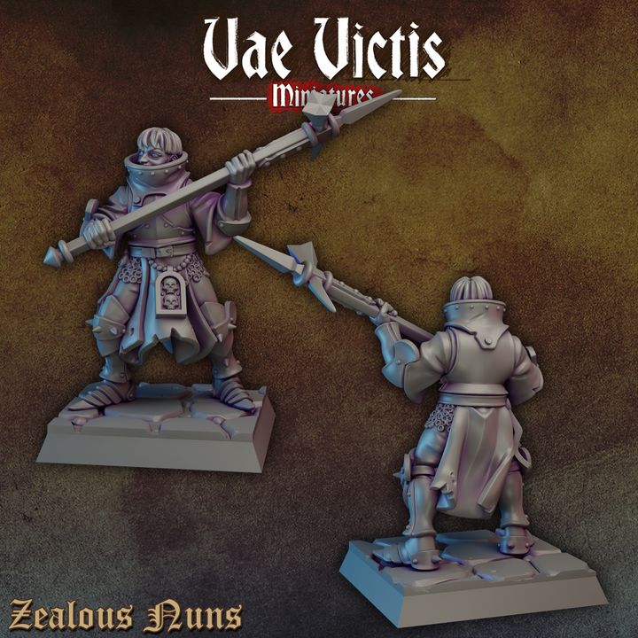 Zealous nuns 1 by Vae Victis Miniatures