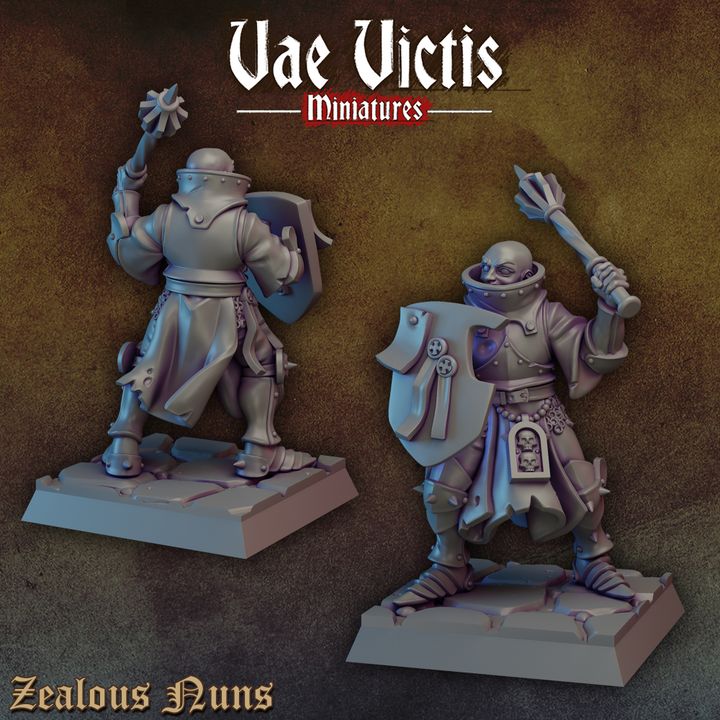 Zealous nuns 1 by Vae Victis Miniatures