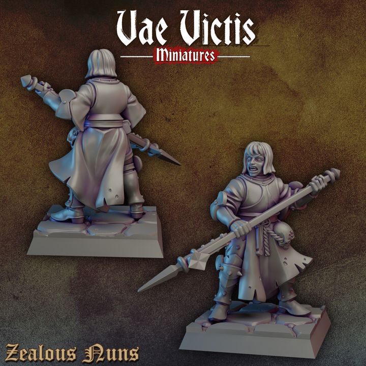 Zealous nuns 1 by Vae Victis Miniatures