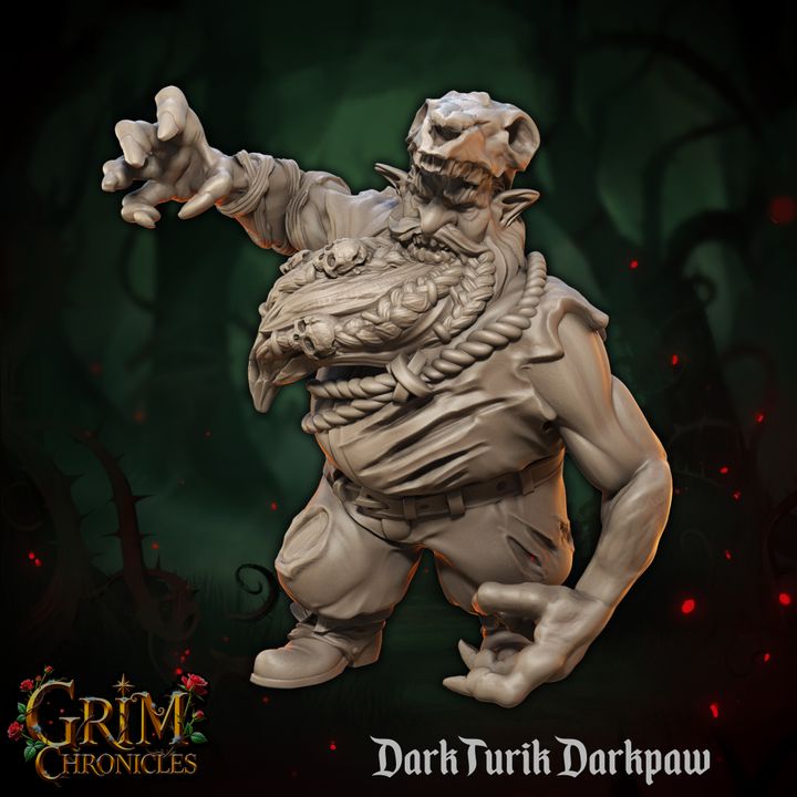 Dark Turik Darkpaw by Great Grimoire