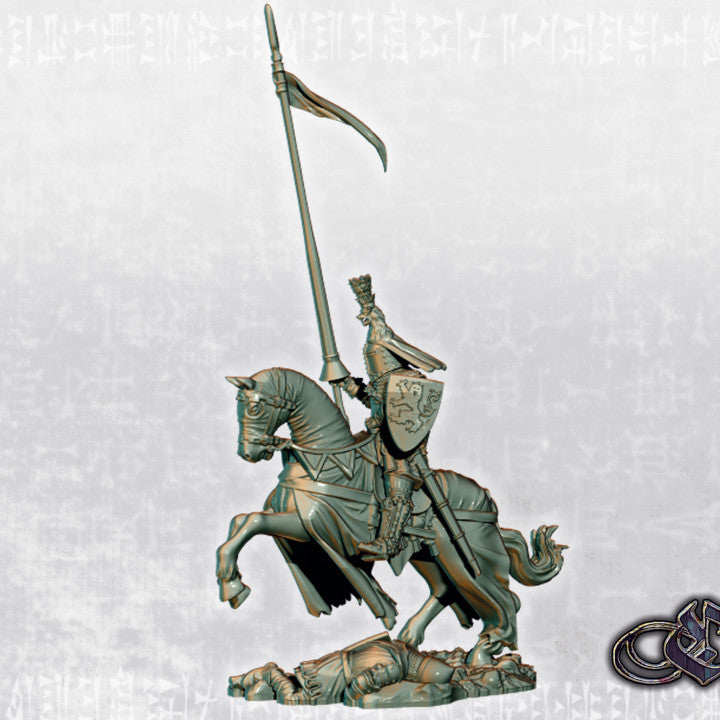 Gunther von Schwarzburg on Horse by Ezipion miniatures