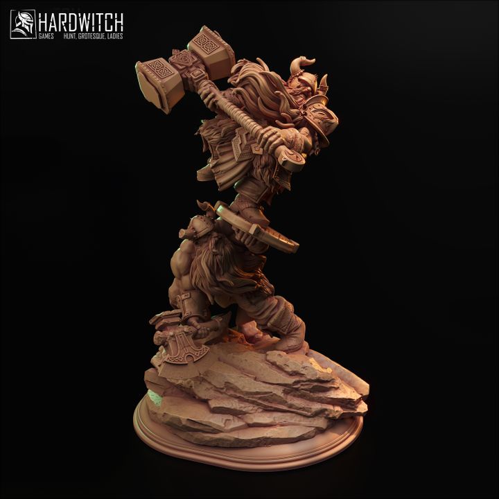 Dwarfs Diorama by HardWitch-Games.