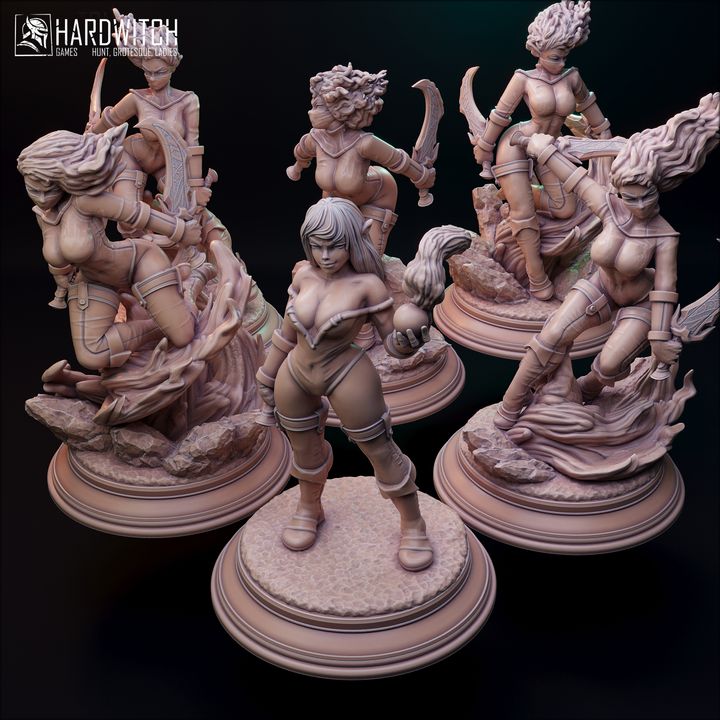 Assassin Elves Set + NSFW by HardWitch-Games