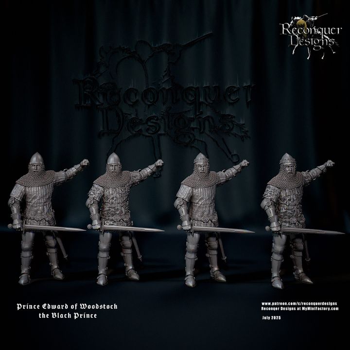 Prince Edward of Woodstock (On foot) by Reconquer Designs