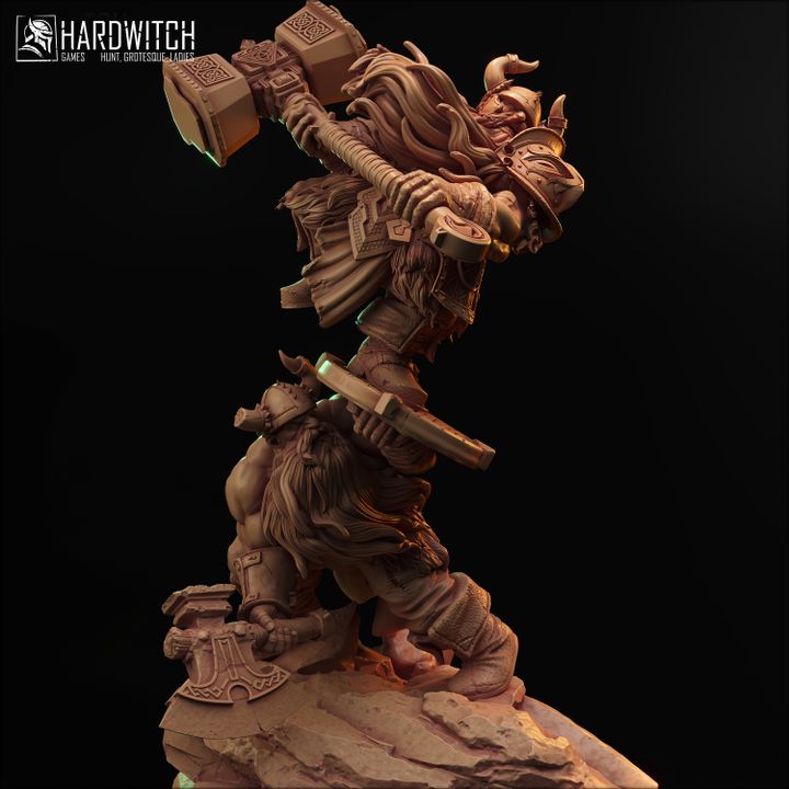 Dwarfs Diorama by HardWitch-Games.
